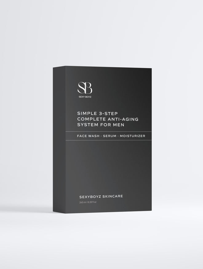 SexyBoyz Anti-Aging 3-Step System For Men