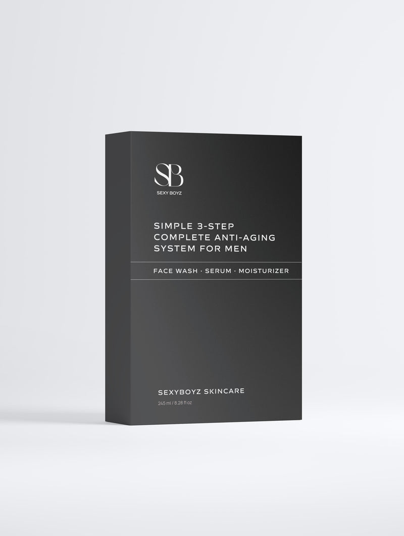 SexyBoyz Anti-Aging 3-Step System For Men