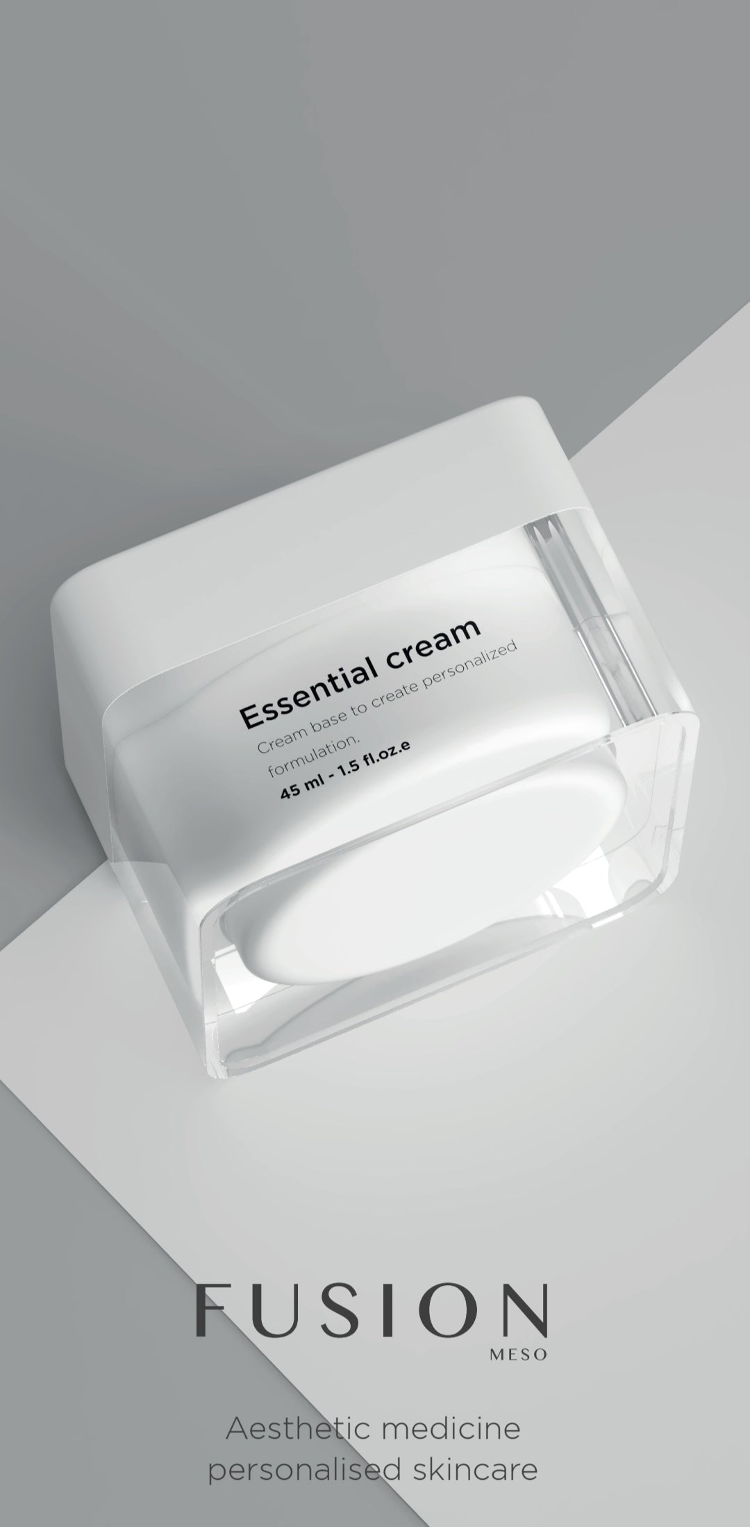 FUSION ESSENTIAL CREAM BROCHURE